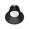 Arcchio Arbejdsrum/Kontor|Loftlamper > LED-downlight Niria, sort, 2.700K