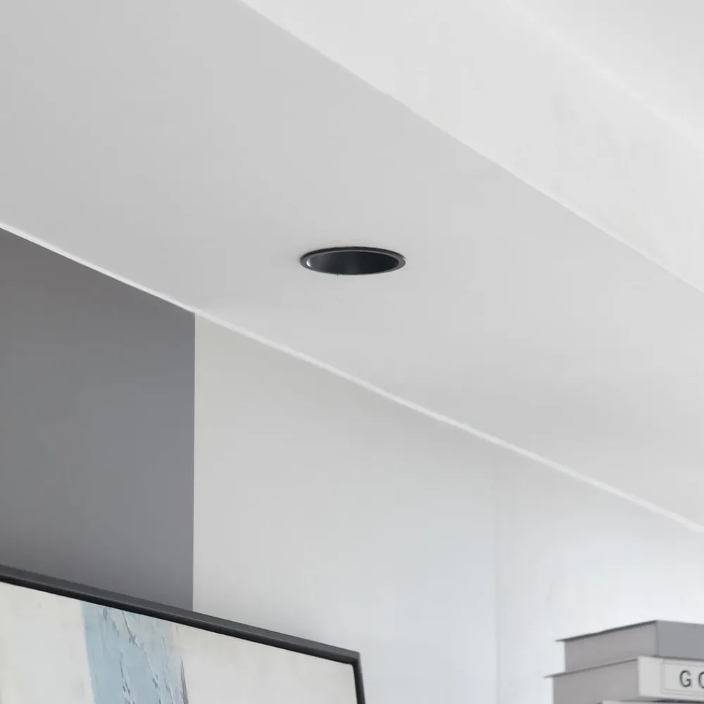 Arcchio Arbejdsrum/Kontor|Loftlamper > LED-downlight Niria, sort, 2.700K