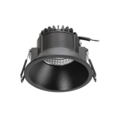 Arcchio Arbejdsrum/Kontor|Indbygningsspots > LED-downlight Niria, sort, 3.000K