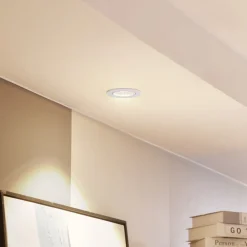 Arbejdsrum/Kontor|Spotlights ^ Arcchio LED-downlight Zarik, hvid, 2.700K