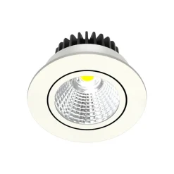 Arcchio Indbygningsspots > LED-downlight Zarik, hvid, 3.000K