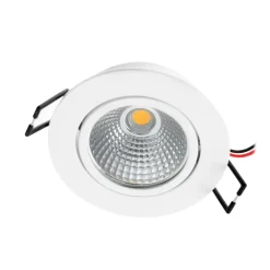 Arcchio Indbygningsspots > LED-downlight Zarik, hvid, 3.000K