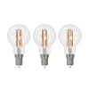 Filament Pære|Led Pærer ^ Arcchio LED-filamentpære E14 G45, sæt med 3, 4000 K