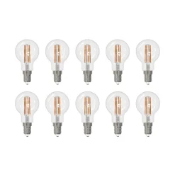 Filament Pære|Led Pærer ^ Arcchio LED-filamentpære E14 G45, sæt med 10, 2700 K