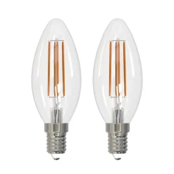 Arcchio Filament Pære > LED-filamentpære E14 stearinlys, sæt med 2, 3000 K