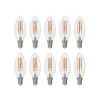 Arcchio Filament Pære|Led Pærer > LED-filamentpære E14 sæt med 10 lys, 2700 K