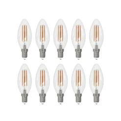 Arcchio Filament Pære|Led Pærer > LED-filamentpære E14 sæt med 10 lys, 2700 K