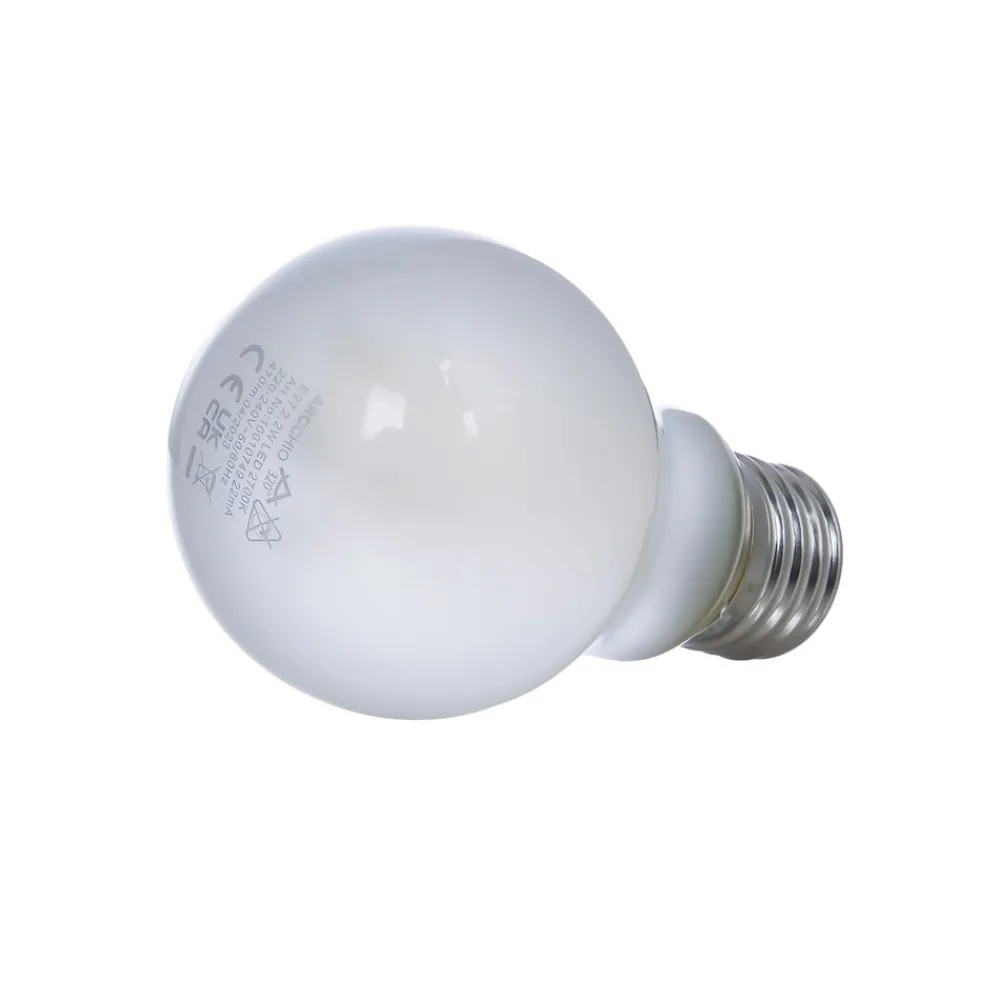 Led Pærer ^ Arcchio LED-filamentpære, E27 2,2W, mat, 2700K, 470 lm
