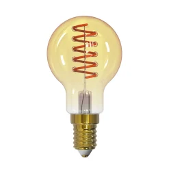 Arcchio Dæmpbar Led-Pære|Filament Pære > LED-filamentpære, E14, 4,9 W, ravfarvet
