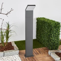 Terrassebelysning|Gadebelysning ^ Arcchio LED-gadelampe Yolena, 100 cm, antracit, aluminium
