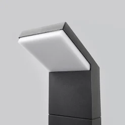 Terrassebelysning|Gadebelysning ^ Arcchio LED-gadelampe Yolena, 100 cm, antracit, aluminium