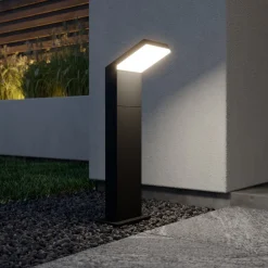 Terrassebelysning|Gadebelysning ^ Arcchio LED-gadelampe Yolena, 60 cm, antracit, aluminium