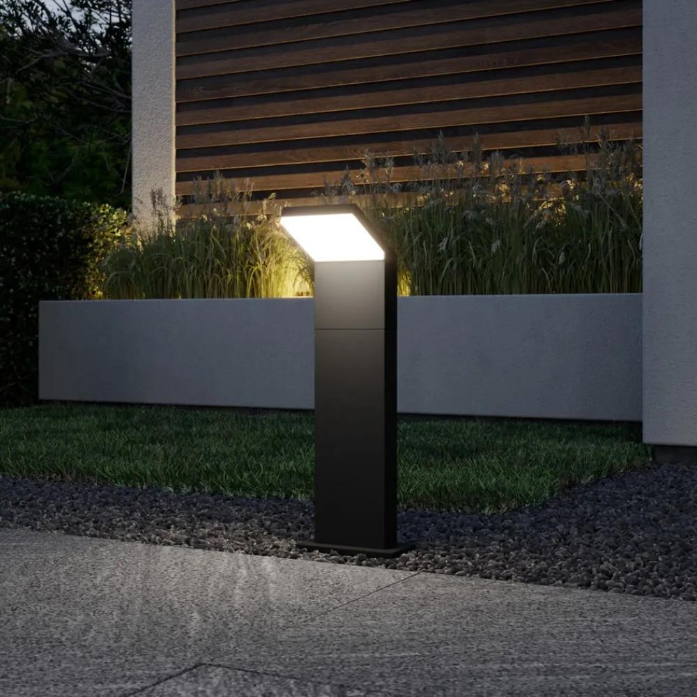 Terrassebelysning|Gadebelysning ^ Arcchio LED-gadelampe Yolena, 60 cm, antracit, aluminium