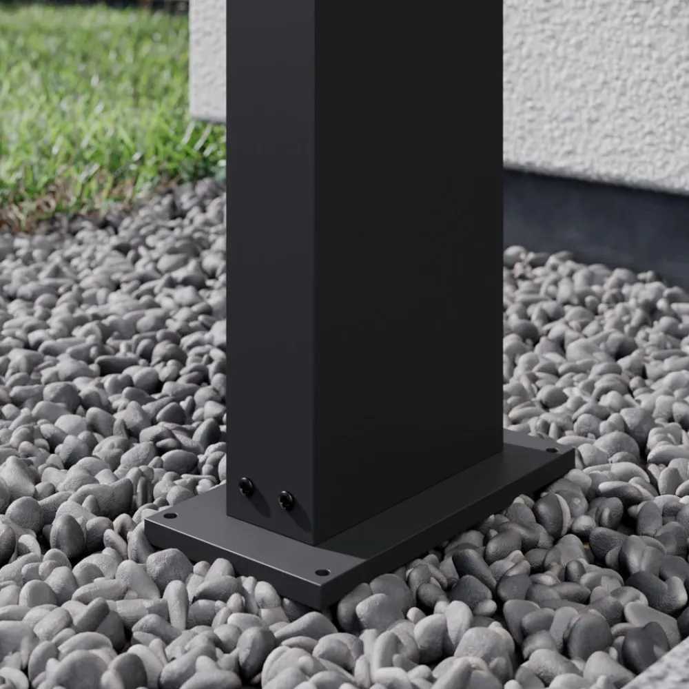 Terrassebelysning|Gadebelysning ^ Arcchio LED-gadelampe Yolena, 60 cm, antracit, aluminium