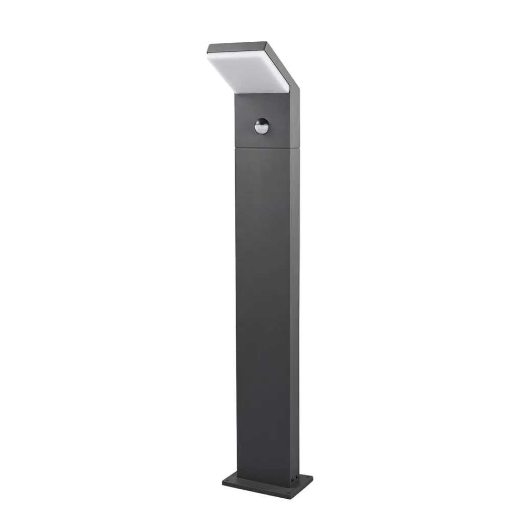 Arcchio Gadebelysning Med Sensor|Terrassebelysning > LED-gadelampe Yolena, sensor, 100 cm, antracit