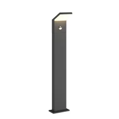 Arcchio Gadebelysning Med Sensor|Terrassebelysning > LED-gadelampe Yolena, sensor, 100 cm, antracit