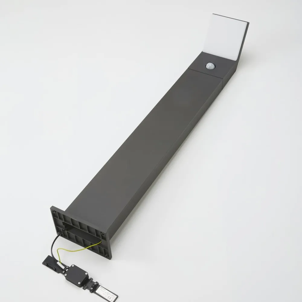 Arcchio Gadebelysning Med Sensor|Terrassebelysning > LED-gadelampe Yolena, sensor, 100 cm, antracit