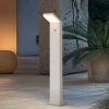 Arcchio Gadebelysning Med Sensor|Terrassebelysning > LED-gadelampe Yolena, sensor, 100 cm, hvid, IP54