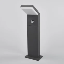 Arcchio Gadebelysning Med Sensor|Terrassebelysning > LED-gadelampe Yolena, sensor, 60 cm, antracit