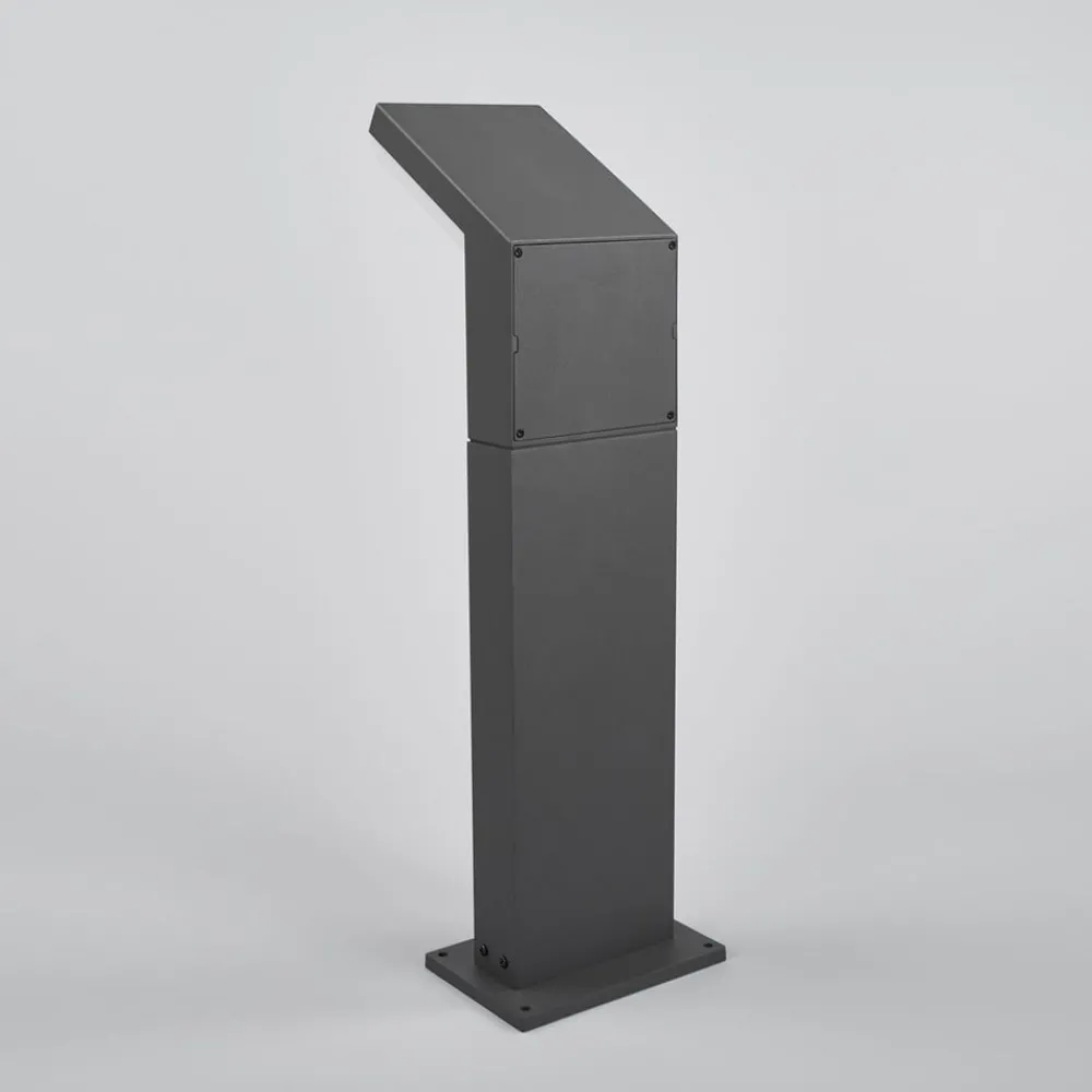 Arcchio Gadebelysning Med Sensor|Terrassebelysning > LED-gadelampe Yolena, sensor, 60 cm, antracit