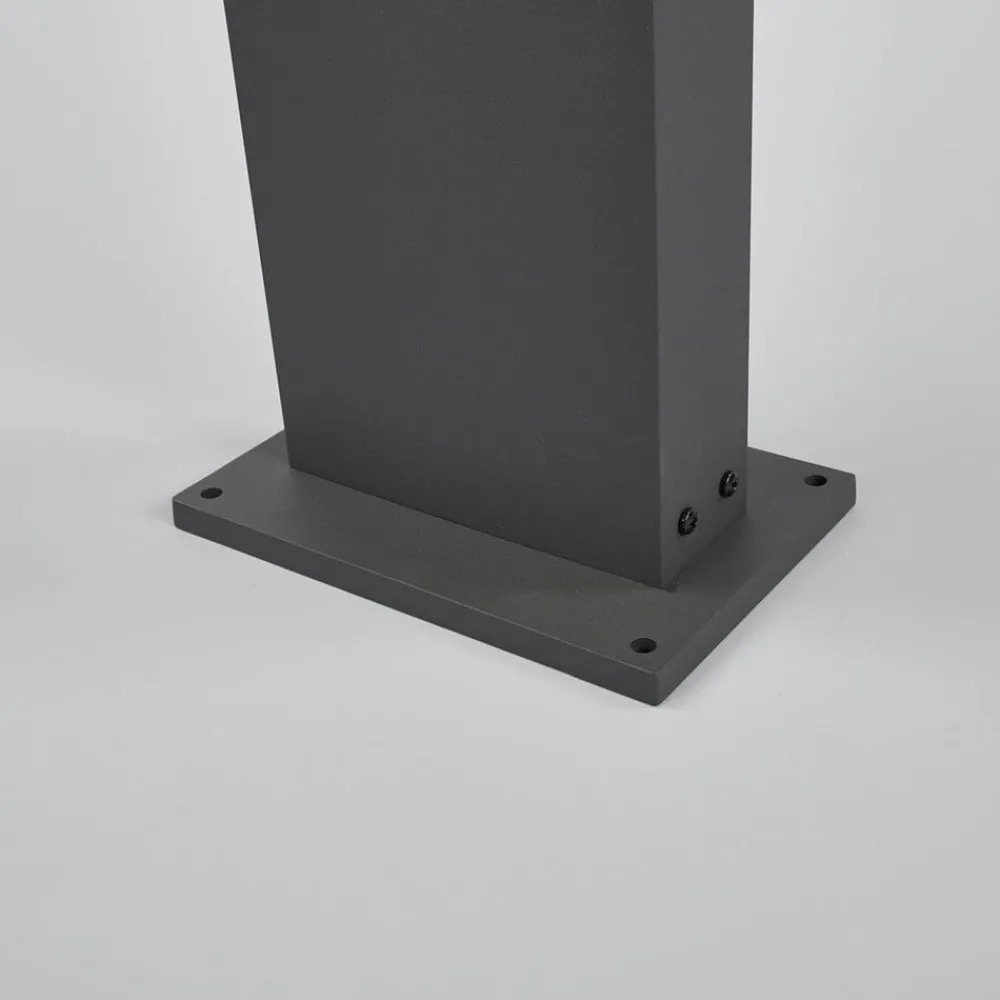 Arcchio Gadebelysning Med Sensor|Terrassebelysning > LED-gadelampe Yolena, sensor, 60 cm, antracit