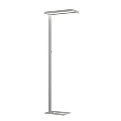 Gulvlamper ^ Arcchio LED-gulvlampe Logan Basic, sæt med 2, sølv, 6000 lm