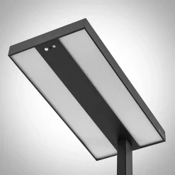 Gulvlamper ^ Arcchio LED-gulvlampe Logan Pro, sort, sensor, dæmpbar