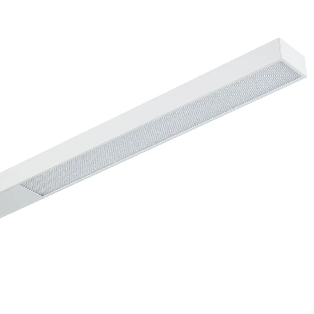 Arcchio Gulvlamper > LED-gulvlampe til kontor Tamilo, hvid, metal, 194 cm