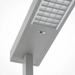 Gulvlamper ^ Arcchio LED-gulvlampe til kontor Susi, sølv, sensor, touchdæmper
