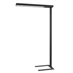 Arcchio Gulvlamper > LED-gulvlampe til kontor Susi, sæt med 2, sort, sensor
