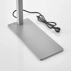 Arcchio Arbejdsrum/Kontor|Gulvlamper > LED-gulvlampe til kontor Tamilo, sølv, metal, 194 cm