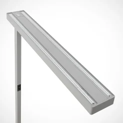 Arbejdsrum/Kontor|Gulvlamper ^ Arcchio LED-gulvlampe til kontor Susi, sølv, sensor, dæmper, CCT