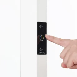 Arbejdsrum/Kontor|Gulvlamper ^ Arcchio LED-gulvlampe til kontor Susi, hvid, sensor, touchdæmper
