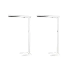 Arbejdsrum/Kontor|Gulvlamper ^ Arcchio LED-gulvlampe til kontor Susi, sæt med 2, hvid, sensor
