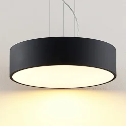 Arcchio Pendellamper > LED-hængelampe Noabelle, sort, 40 cm, metal