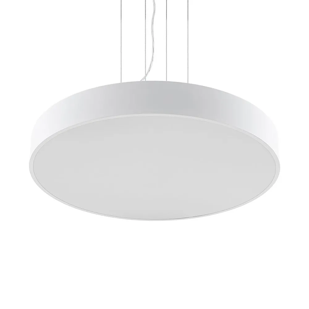 Pendellamper|Pendellamper ^ Arcchio LED-hængelampe Noabelle, Ø 80 cm, hvid, metal