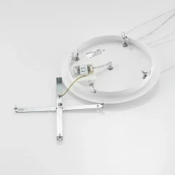 Pendellamper|Pendellamper ^ Arcchio LED-hængelampe Noabelle, Ø 80 cm, hvid, metal