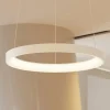 Arcchio Pendellamper|Pendellamper > LED-hængelampe Vivy, Ø 58 cm, hvid, metal