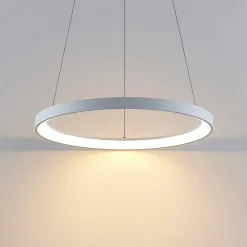 Arcchio Pendellamper|Pendellamper > LED-hængelampe Vivy, Ø 58 cm, hvid, metal