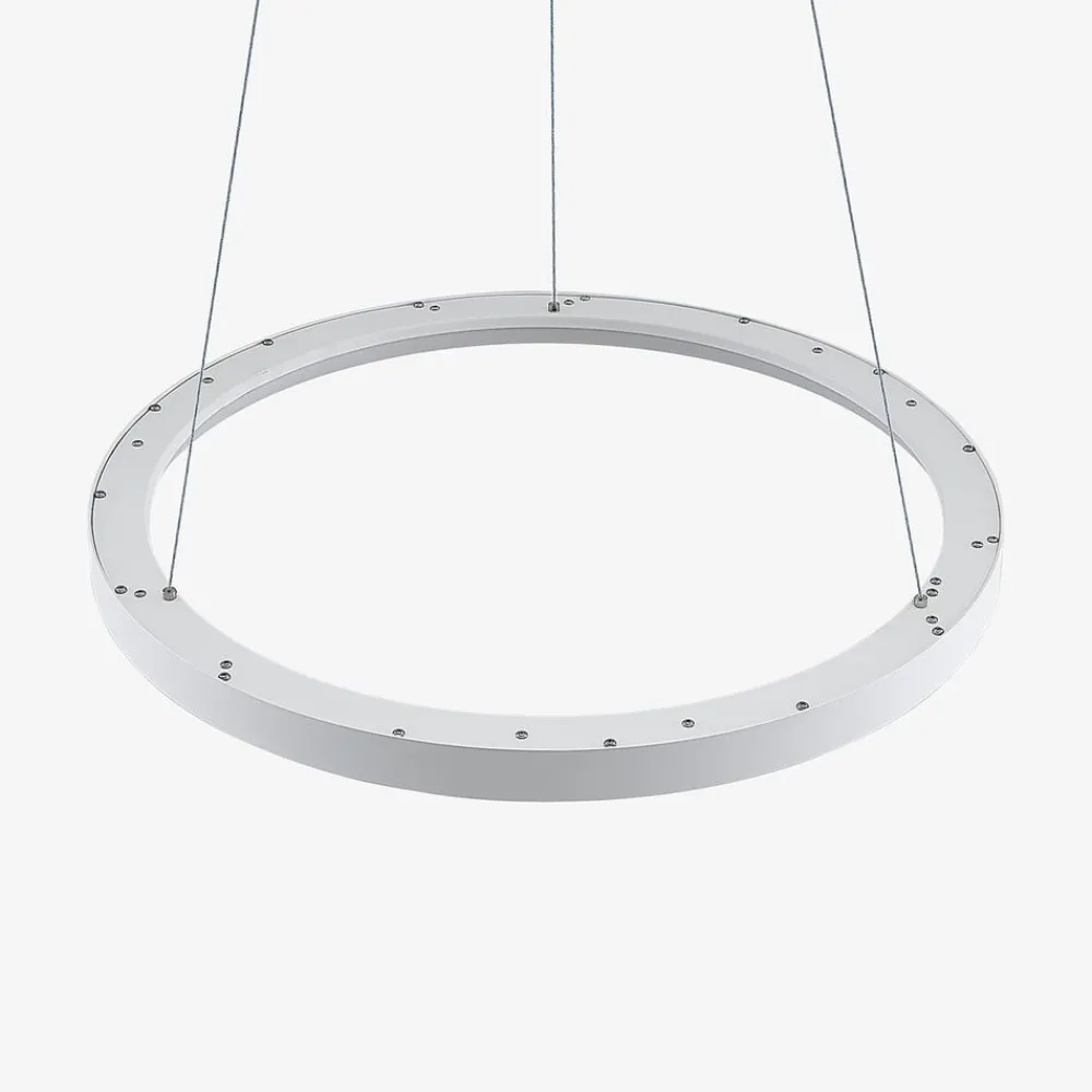 Arcchio Pendellamper|Pendellamper > LED-hængelampe Vivy, Ø 58 cm, hvid, metal