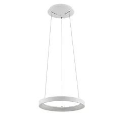 Arcchio Pendellamper|Pendellamper > LED-hængelampe Vivy, Ø 38 cm, hvid, metal