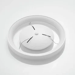 Arcchio Pendellamper|Pendellamper > LED-hængelampe Vivy, Ø 38 cm, hvid, metal