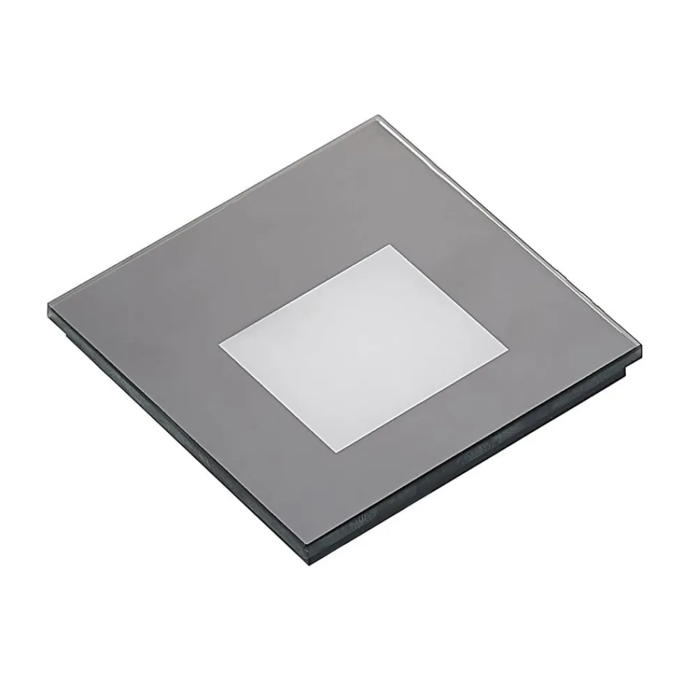 Arcchio Væglamper|Indbygningsspots > LED-indbygningslampe Vexi, 7,8 cm x 7,8 cm, sort, CCT