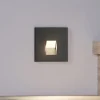 Arcchio Væglamper|Indbygningsspots > LED-indbygningslampe Vexi, 7,5 cm x 7,5 cm, sort, CCT