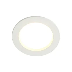 Arcchio Loftlamper|Indbygningsspots > LED-indbygningslampe Milaine, Ø 10 cm, hvid, dæmpbar