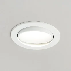 Arcchio Loftlamper|Indbygningsspots > LED-indbygningslampe Katerin, 10 cm, hvid, drejelig