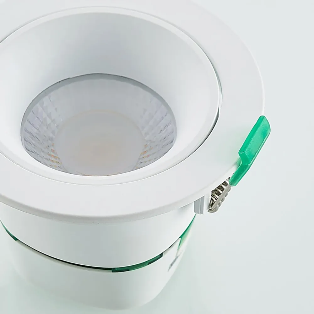 Arcchio Loftlamper|Indbygningsspots > LED-indbygningslampe Katerin, 10 cm, hvid, drejelig