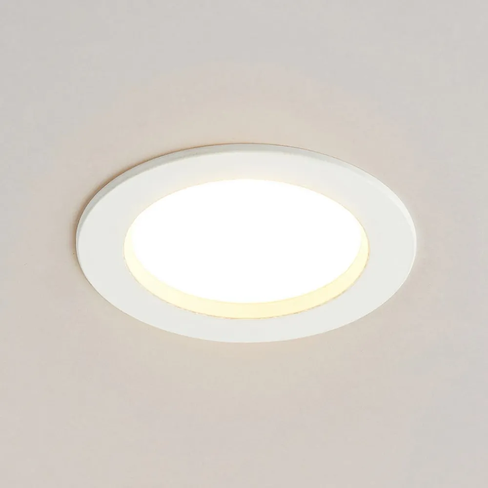 Arcchio Loftlamper > LED-indbygningslampe Milaine, hvid, dæmpbar, sæt med 10 stk
