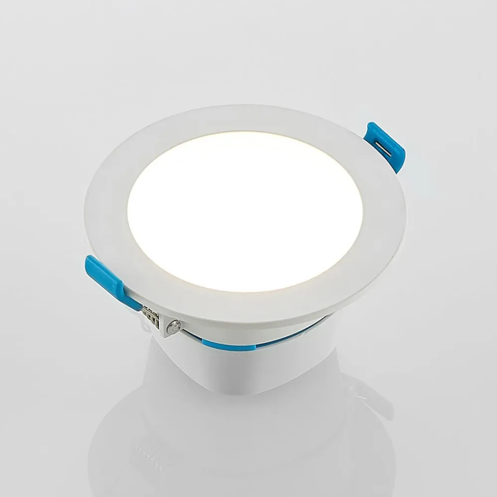 Arcchio Loftlamper > LED-indbygningslampe Milaine, hvid, dæmpbar, sæt med 10 stk