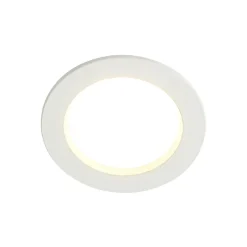 Arcchio Loftlamper|Indbygningsspots > LED-indbygningslampe Milaine, hvid, dæmpbar, sæt med 3 stk